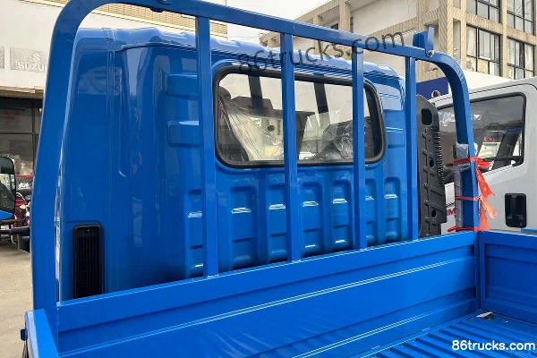 JMC New Shunda Standard Edition 2.5L Diesel 136hp 4X2(6 wheels) WLY 5-Speed 3.7m Single Row Flatbed Light Truck Body (2) | 86Trucks