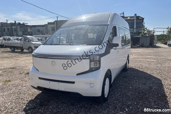 Ankai V919 2025 Smart cabine express 6 places fourgon léger électrique pur à toit surélevé long châssis CATL 88,02 kWh Extérieur (3) | 86Tru