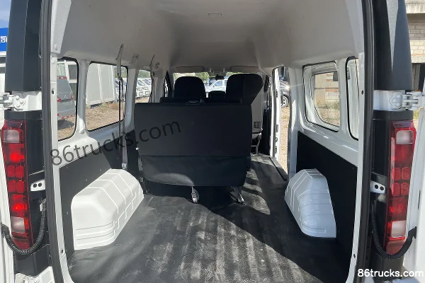 Ankai V919 2025 Smart cabine express 6 places fourgon léger électrique pur à toit surélevé long châssis CATL 88,02 kWh Caisse (2) | 86Trucks