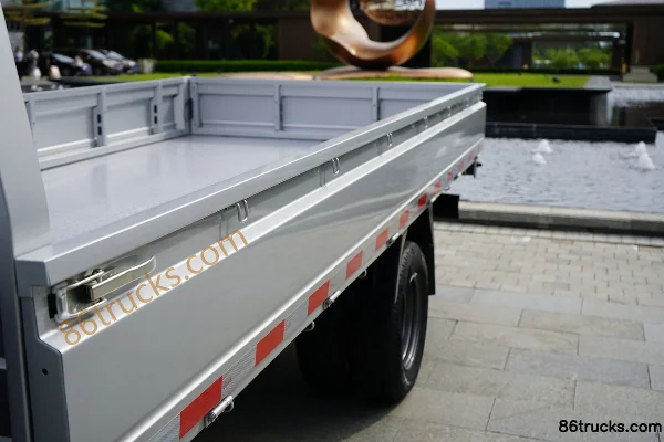 Changan Kuayue Xingta EV Flagship Edition Hydraulic Brake 3.8m Single Row Pure Electric Flatbed Mini Truck CATL 55.64kWh 4X2(6 wheels) Body