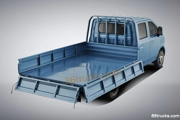 Changan Kuayue Xingta Flagship Edition 2L Gasoline 139hp 4X2(6 wheels) WLY 5-Speed Hydraulic Brake 3.05m Double Row Flatbed Micro Truck Chas