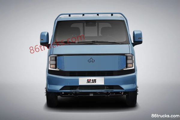 Changan Kuayue Xingta EV Édition Flagship Frein hydraulique 3,8 m Monoplace Camion plateau électrique pur EVE 66,54 kWh 4X2(6 roues) Extérie