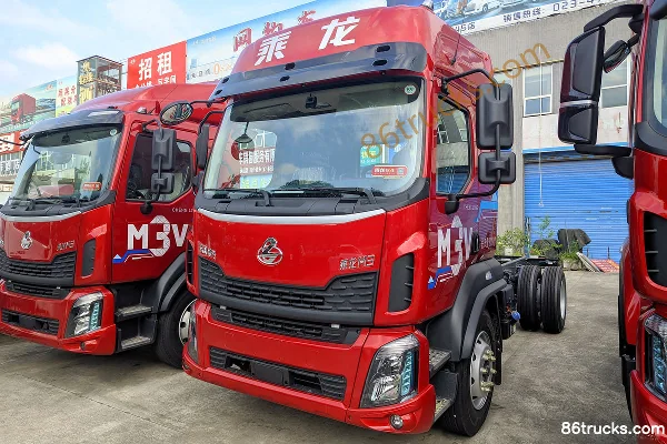 Dongfeng M3V 240 hp 4X2(6 wheels) 6.8m flatbed cargo truck Exterior (3) | 86Trucks