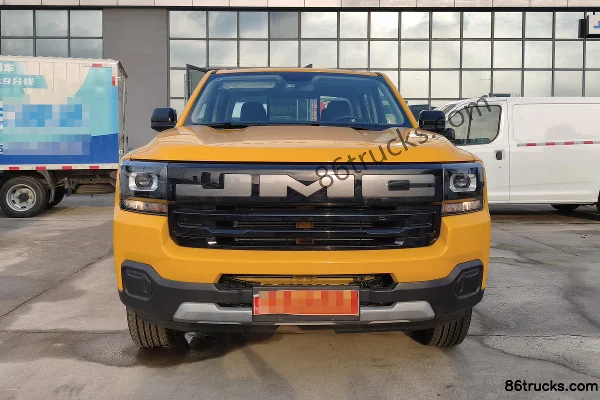 JMC Baodian 2018 New Fashion Edition Standard 2.4L Gasoline 136hp 2WD Long Cargo Box Double Cab Pickup (2) | 86Trucks
