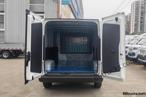 SRM Xinyuan E3L 2025 Utility Type 2-Seat Pure Electric Enclosed Van CATL 41.86kWh Cargo Box (1) | 86Trucks