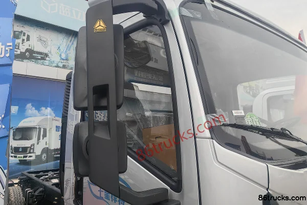 Sinotruk HOWO Hanjiang 160 ch 4X2(6 roues) Camion porteur fourgon cabine simple 5,15 m Extérieur (2) | 86Trucks