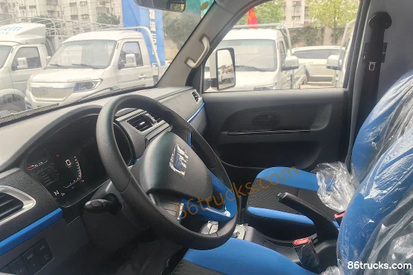 SRM Xinyuan T5L EV version urbaine 3,7 m simple cabine plateau électrique pur CATL 55,7 kWh 4X2(6 roues) (3) | 86Trucks