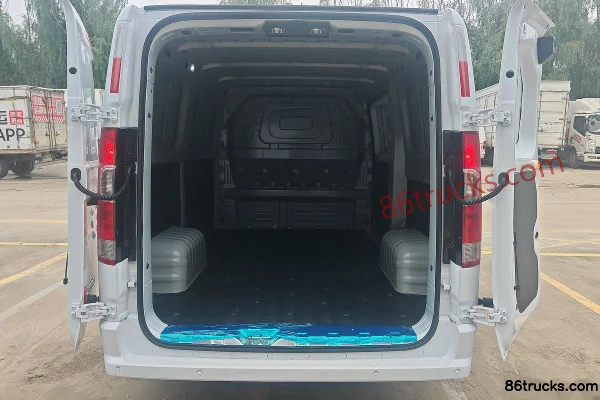 FARIZON Nouveau Xingxiang V7E modèle 2025 version Zhifu 2 places fourgon électrique pur batterie Zhixin 51,4 kWh Caisse (1) | 86Trucks