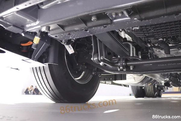 Scania nouvelle 500R édition Flamme de l'Est 12,7L diesel 500 ch 6X2R boîte Scania 14 rapports AMT automatique tracteur routier Châssis (2)