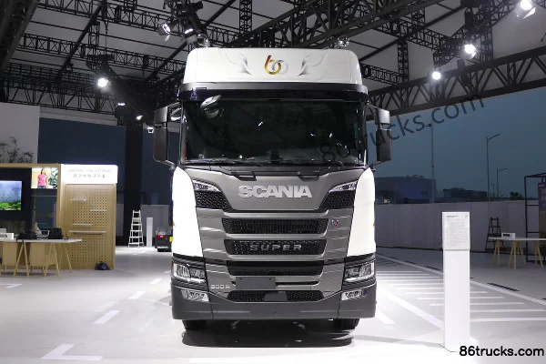 Scania Nouvelle série 500R Version nationale 12.7L Diesel 500 ch 6X2R AMT automatique Tracteur routier Extérieur (3) | 86Trucks