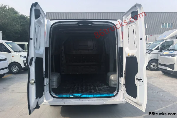 FARIZON New Xingxiang V7E 2025 Model Zhihui Edition 2-Seat Pure Electric Panel Van Zhixin 51.4kWh Cargo Box (2) | 86Trucks