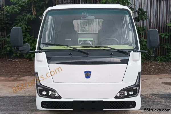 Jinhu ET50 Channel Edition Hydraulic Brake 4.25m Single Row Pure Electric Flatbed Light Truck CATL 70.59kWh 4X2(6 wheels) Exterior (2) | 86T