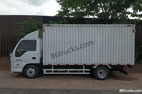 Jinhu ET50 Channel Edition Hydraulic Brake 4.25m Single Row Pure Electric Van Light Truck CATL 70.59kWh 4X2(6 wheels) Exterior (3) | 86Truck