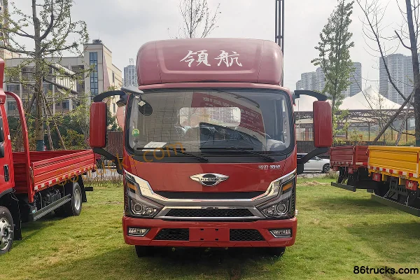 Shidai Linghang G6 2L LNG 150 ch 4X2(6 roues) WLY 6 vitesses fourgon à claire-voie 4,17 m cabine simple Extérieur (2) | 86Trucks