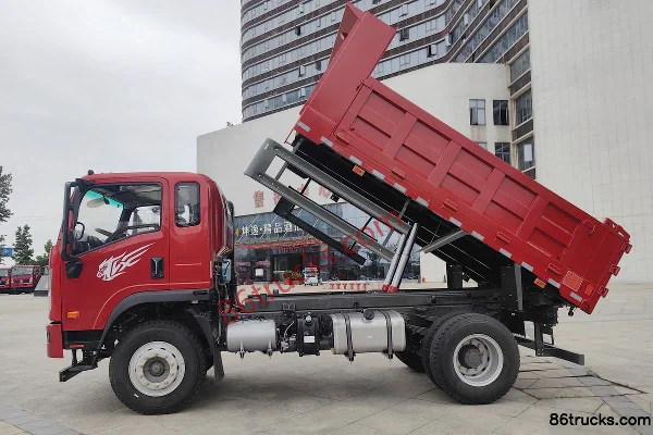 Sinotruk V2 2.5L Diesel 185 hp 4X2(6 wheels) Fast Gear 10-speed 3.15m Single Row Dump Truck Exterior (3) | 86Trucks