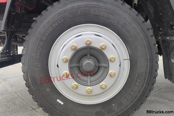 Sinotruk V2 2.5L Diesel 185 hp 4X2(6 wheels) Fast Gear 10-speed 3.15m Single Row Dump Truck Chassis (1) | 86Trucks