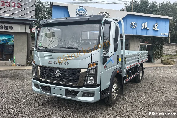 Sinotruk HOWO Tushuai 151 ch 4X2(6 roues) camion léger plateau à cabine simple 4,15 m (Fast Gear 8 vitesses) Extérieur (2) | 86Trucks