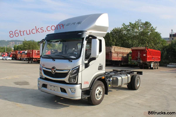 Foton M Card 2.3L Diesel 142hp 4X2(6 wheels) WLY 5-Speed Hydraulic Brake 3.7m Single Row Stake Truck Exterior (3) | 86Trucks