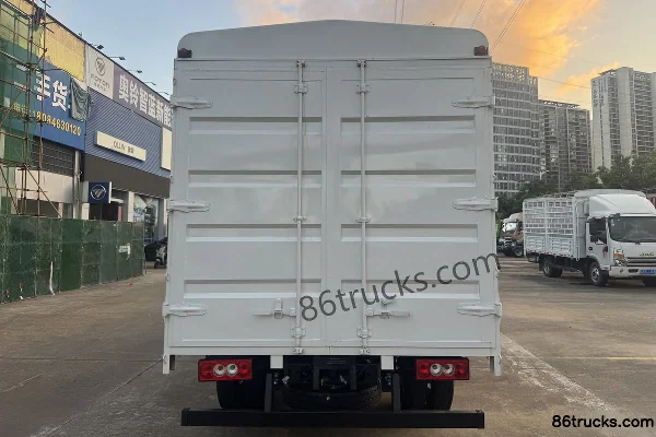 Foton Zhilan EL air brake 4.17m single-row pure electric stake truck CATL 100.07kWh 4X2(6 wheels) Body (2) | 86Trucks