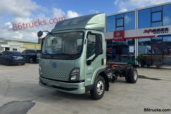 Dongfeng L2V version composite, frein pneumatique, camion léger à ridelles 4,2 m cabine simple, CATL 140,41 kWh, 4X2(6 roues) Extérieur (3)