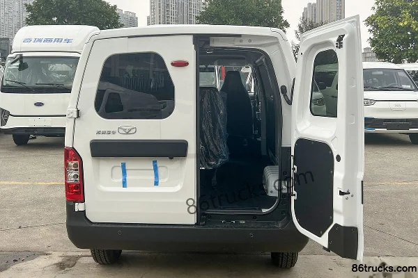 Kaiyi Jiangtun E5 2025 Passenger Economy Edition 6-Seat Electric Light Bus Kairui 36.8kWh Cargo Box (1) | 86Trucks