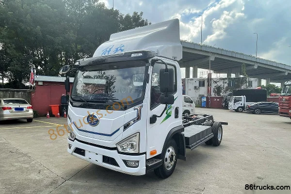 FAW Jiefang Hu 6G version standard 4,2 m cabine simple électrique pur plateau léger FinDreams 131,98 kWh 4X2(6 roues) Extérieur (3) | 86Truc