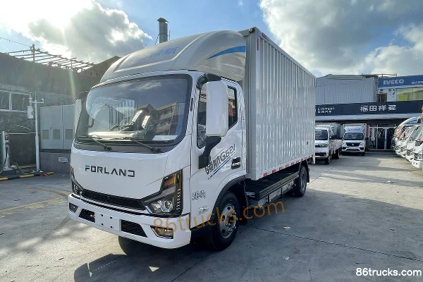Times Leader G6 4.14m Single Row Pure Electric Box Light Truck Aiyike 111.43kWh 4X2(6 wheels) Exterior (3) | 86Trucks