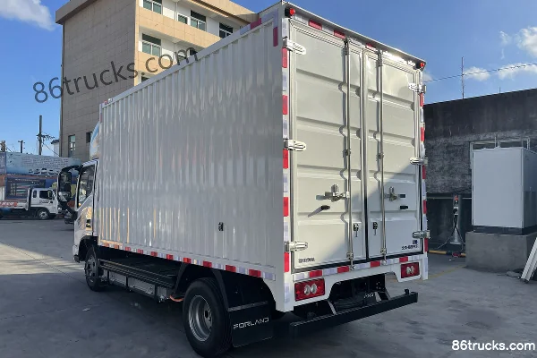 Times Leader G6 4.14m Single Row Pure Electric Box Light Truck Aiyike 111.43kWh 4X2(6 wheels) Body (2) | 86Trucks