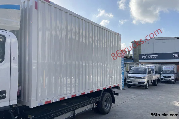 Times Leader G6 4.14m Single Row Pure Electric Box Light Truck Aiyike 111.43kWh 4X2(6 wheels) Body (1) | 86Trucks