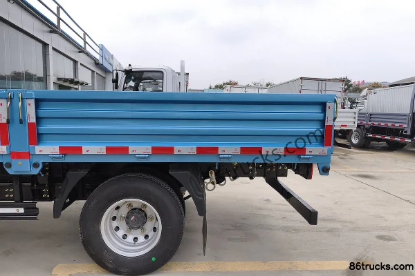 Sinotruk HOWO Hanjiang 4.15m Single Row Pure Electric Flatbed Light Truck Sinotruk 81.87kWh 4X2(6 wheels) Body (2) | 86Trucks