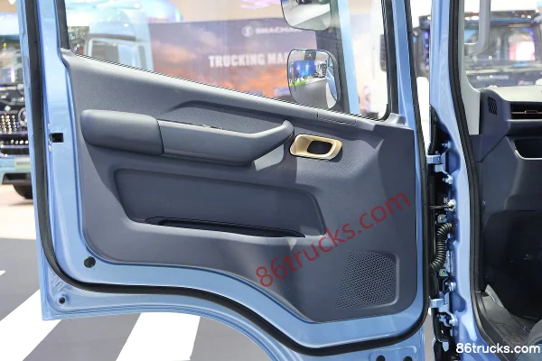 Lanqing Yue X7 Wide Body Air Brake 4.18m Single Row Pure Electric Stake Truck BYD 200.3kWh 4X2(6 wheels) Cab (2) | 86Trucks
