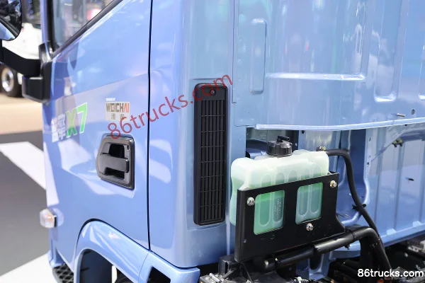 Lanqing Yue X7 Wide Body Air Brake 4.18m Single Row Pure Electric Stake Truck BYD 200.3kWh 4X2(6 wheels) Chassis (2) | 86Trucks