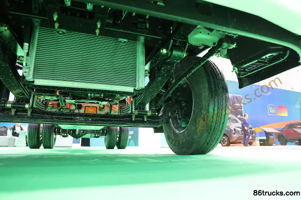 Sitrak C3E cabine simple camion porteur 100% électrique CATL 100,07 kWh 4X2(6 roues) Châssis (3) | 86Trucks