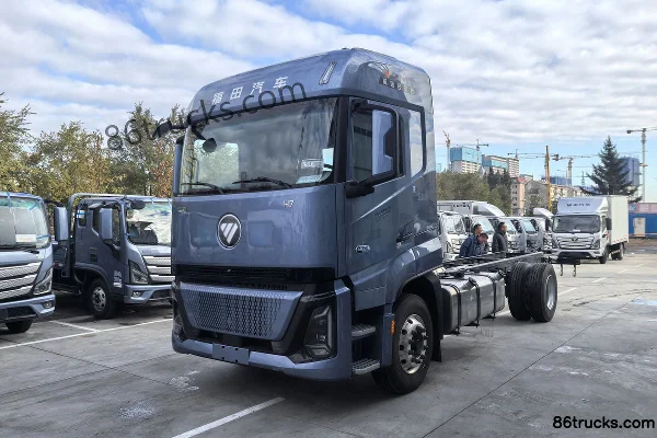 Foton H7 7L Diesel 350hp 4X2(6 wheels) ZF 9-speed AMT automatic high roof 9.8m single-row sleeper cargo truck Exterior (3) | 86Trucks