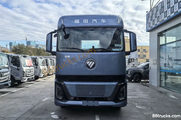 Foton H7 7L Diesel 350hp 4X2(6 wheels) ZF 9-speed AMT automatic high roof 9.8m single-row sleeper cargo truck Exterior (2) | 86Trucks