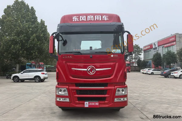 Dongfeng Tianlong Flagship KX New Rongyao Edition 15.5L LNG 630hp 6X4(10 wheels) Dongfeng 14-Speed Tractor Truck Exterior (2) | 86Trucks