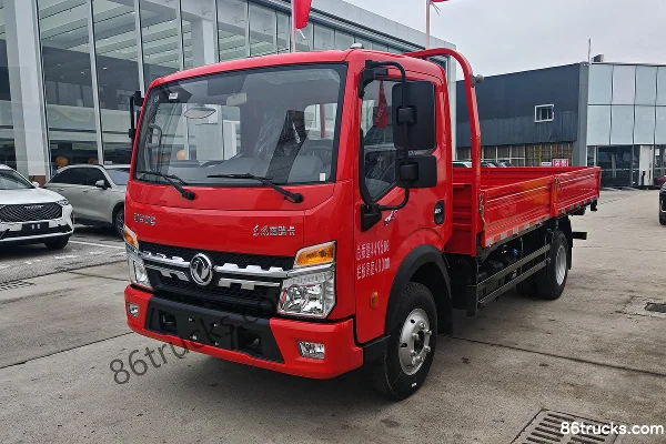 Dongfeng Furui Ka F6 130hp 4X2(6 wheels) 4.2m single-row flatbed light truck (China VI) Exterior (3) | 86Trucks