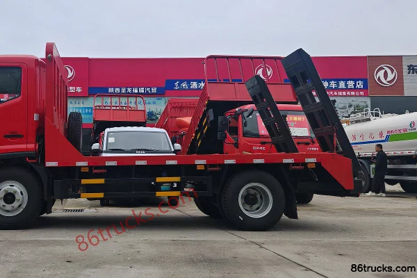 Dongfeng F6 155 ch 4X2(6 roues) camion plateau Carrosserie (2) | 86Trucks