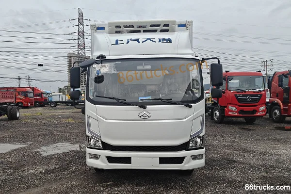 Yuejin Dana T1 Tianxing Edition 4X2(6 wheels) 4.09m Single Row Pure Electric Refrigerated Truck CATL 100.07kWh Exterior (2) | 86Trucks