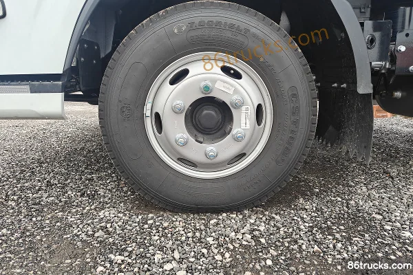 Yuejin Dana T1 Tianxing Edition 4X2(6 wheels) 4.09m Single Row Pure Electric Refrigerated Truck CATL 100.07kWh Chassis (2) | 86Trucks
