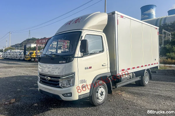 Foton Times Linghang S1 1.5L 129 ch 4X2(6 roues) CNG 4,15 m cabine simple fourgon léger Extérieur (3) | 86Trucks