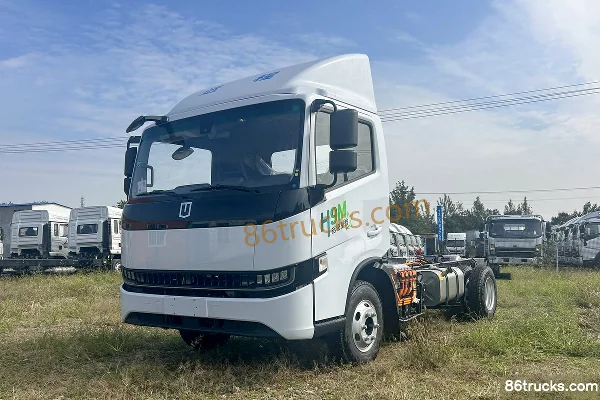 FARIZON Xingzhi H9M Zhiyun Edition 4.5T 4.1m Single Row Methanol Plug-in Extended Range Hybrid Stake Light Truck 81.14kWh 4X2(6 wheels) Exte