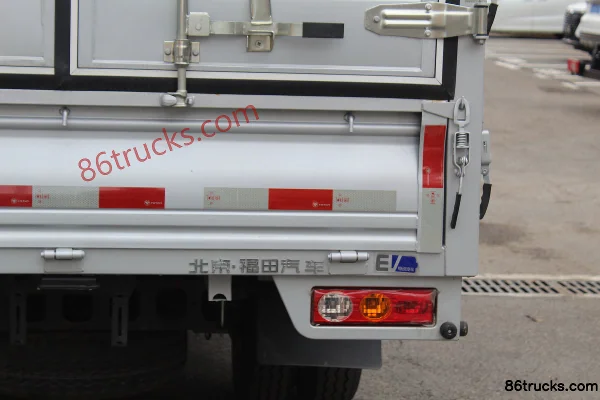 Foton V5 3.8m single-row pure electric cage micro truck EVE 65.66kWh 4X2(6 wheels) Body (2) | 86Trucks