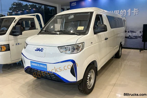 JAC Blue Cat M1 6-Seat Pure Electric Multi-Purpose Passenger Vehicle 50.38kWh Exterior (3) | 86Trucks