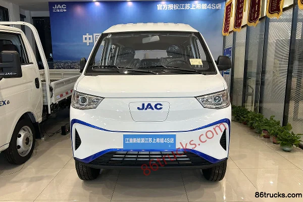 JAC Blue Cat M1 6-Seat Pure Electric Multi-Purpose Passenger Vehicle 50.38kWh Exterior (2) | 86Trucks
