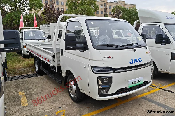 JAC Kaida U7 4.1T 4.01m Single Row Pure Electric Flatbed Micro Truck 63.75kWh 4X2(6 wheels) Exterior