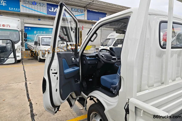 JAC Kaida U7 4.1T 4.01m Single Row Pure Electric Flatbed Micro Truck 63.75kWh 4X2(6 wheels) Cab (1) | 86Trucks