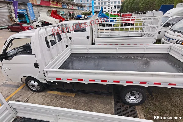 JAC Kaida U7 4.1T 4.01m Single Row Pure Electric Flatbed Micro Truck 63.75kWh 4X2(6 wheels) Body (1) | 86Trucks