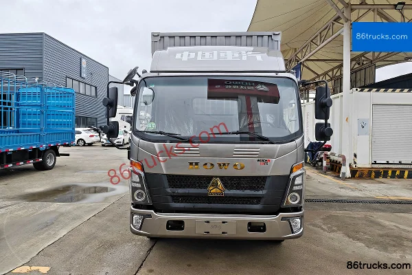 Sinotruk HOWO Hanjiang 155hp 4X2(6 wheels) 4.15m Single-Row Van Light Truck Exterior (2) | 86Trucks