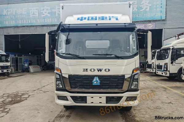 Sinotruk HOWO Tongshuai 4X2(6 wheels) 4.08m Single Row Pure Electric Refrigerated Truck 140.41kWh Exterior (2) | 86Trucks